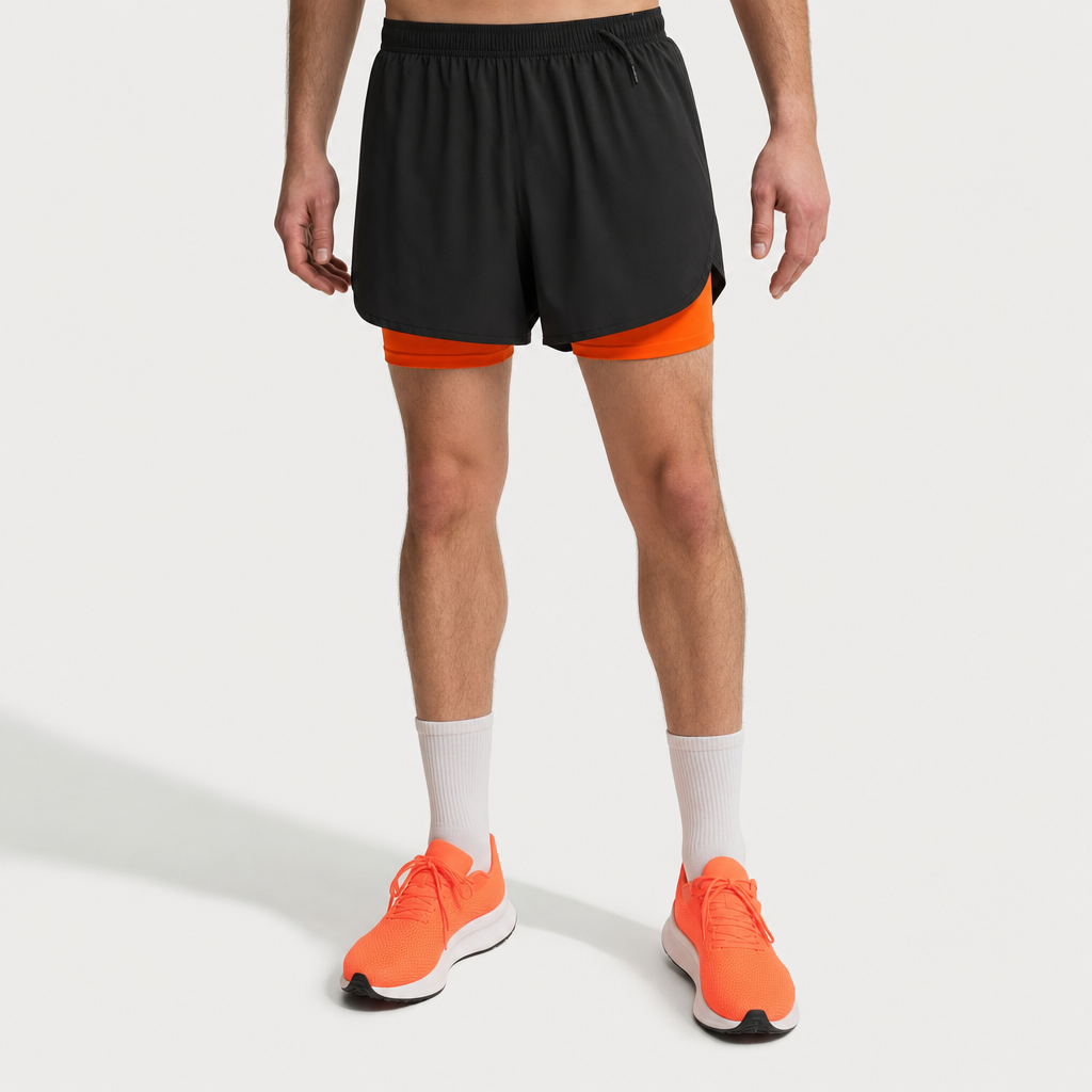 Kjallt Surge - All-Weather Short - Orange
