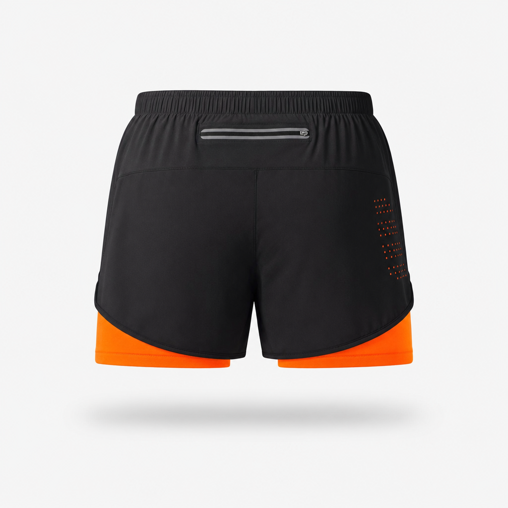 Kjallt Surge - All-Weather Short - Orange