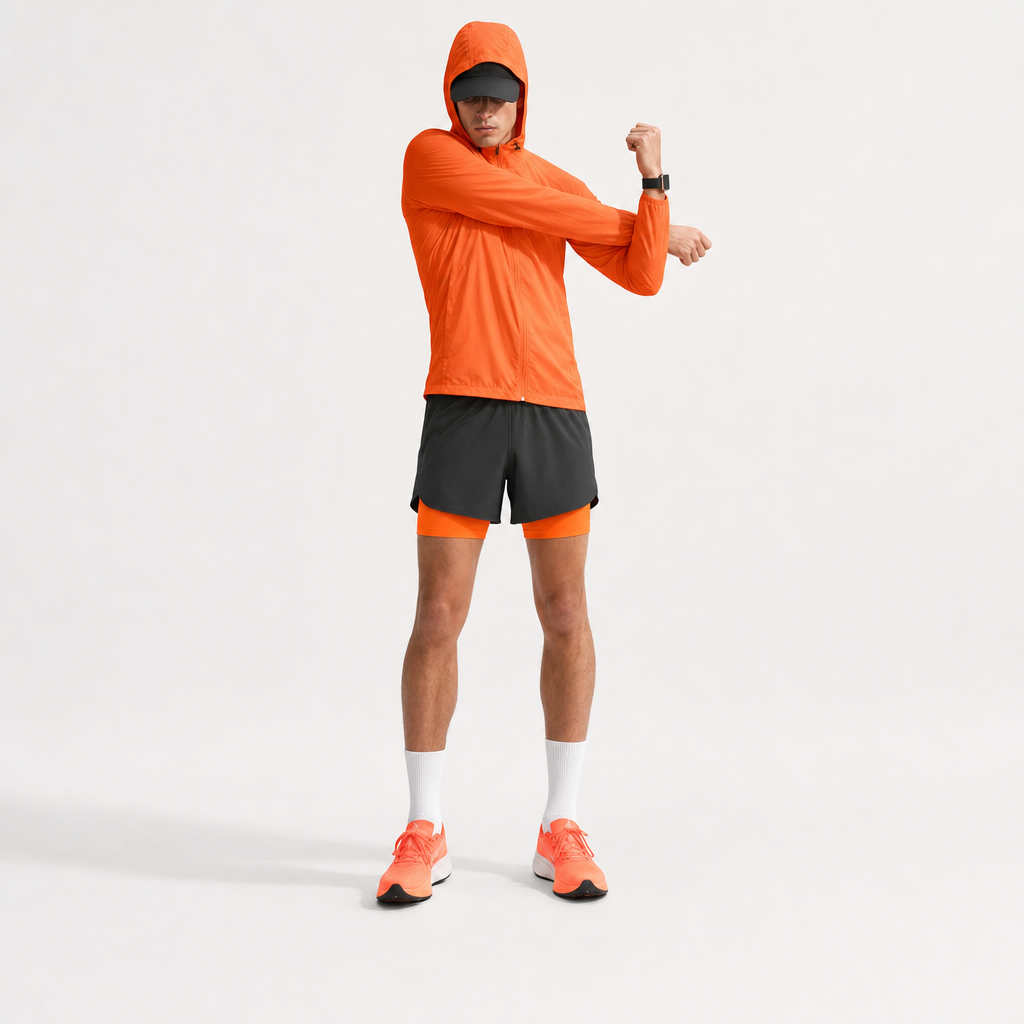 Kjallt Surge - All-Weather Short - Orange